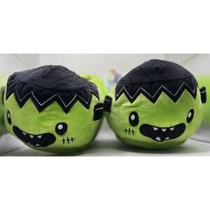 Cute Cartoonish Frankenstein Monster Adult Unisex Slippers Size S/M